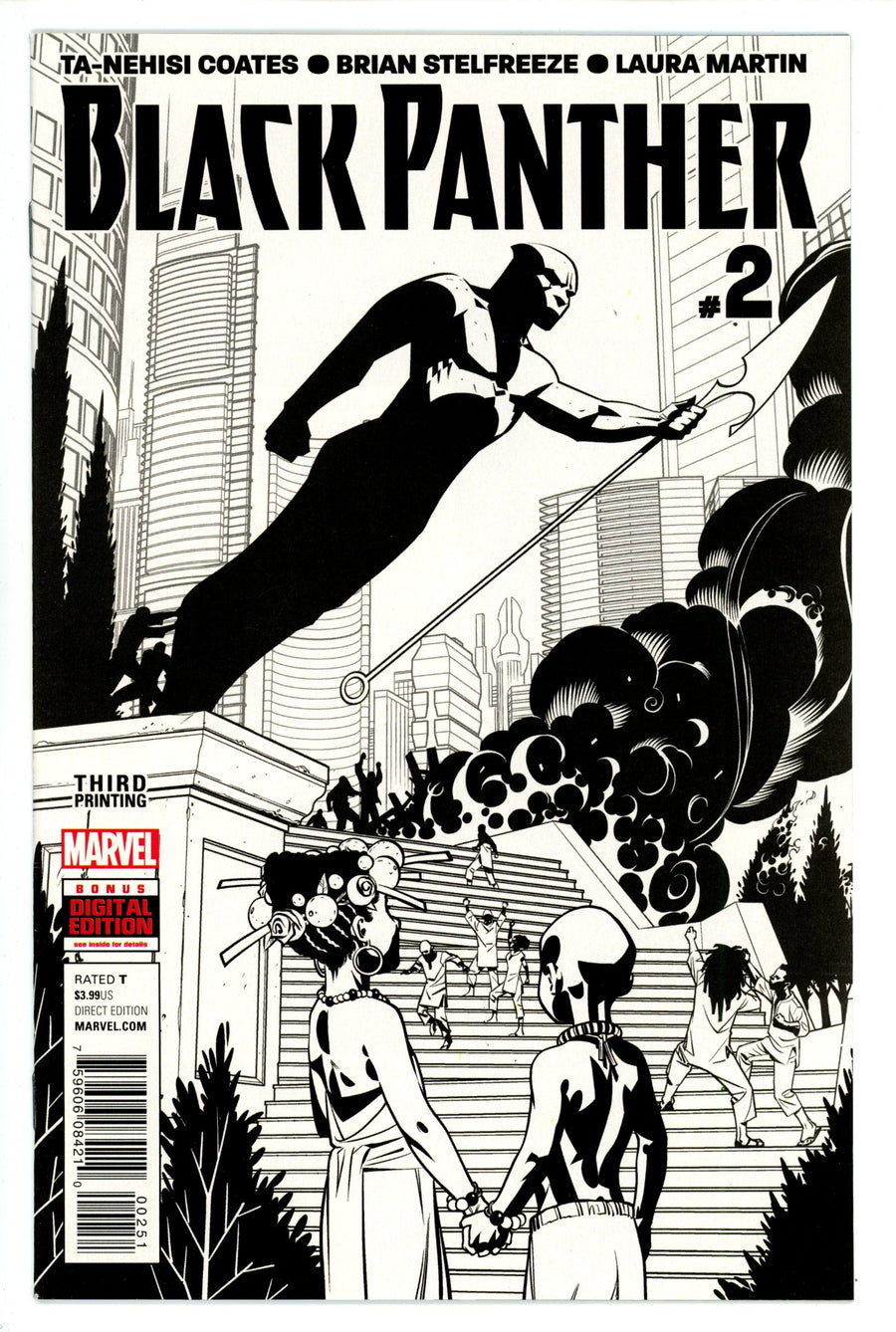 Black Panther Vol 6 2 High Grade (2016) 3rd Print 