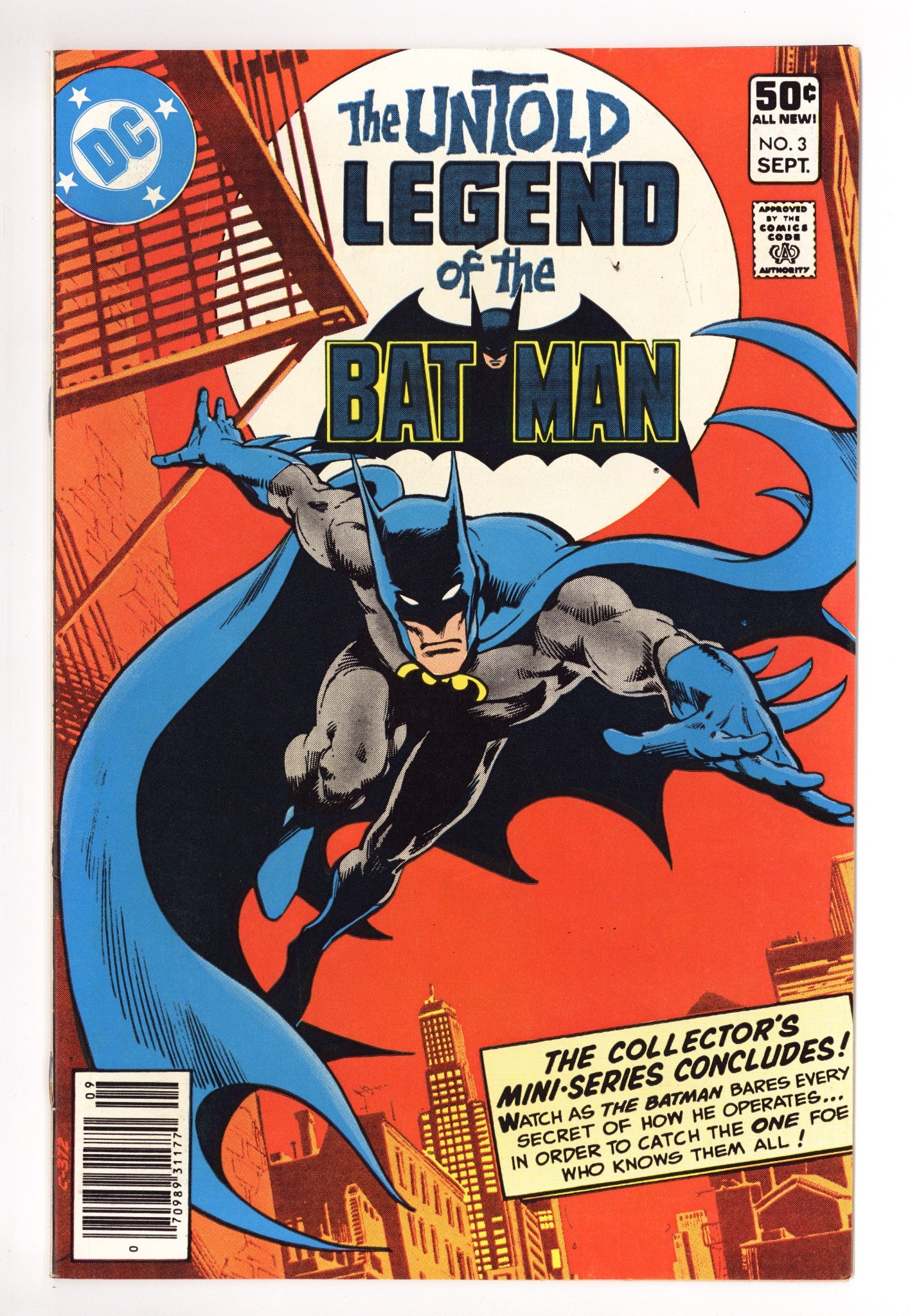 The Untold Legend of the Batman 3 Mid Grade (1980) 