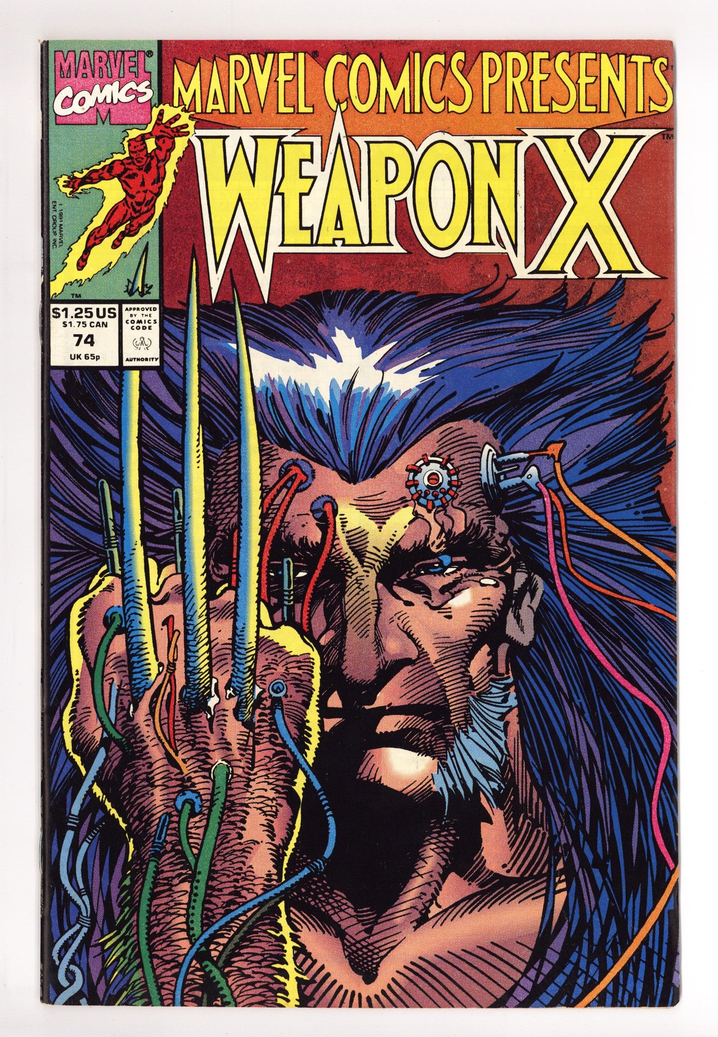 Marvel Comics Presents Vol 1 74 Mid Grade (1991) 