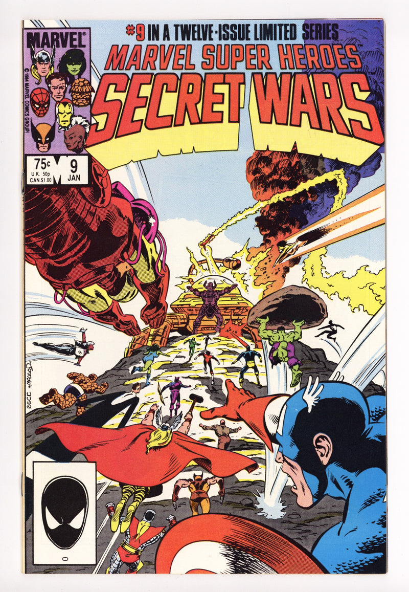 Marvel Super-Heroes Secret Wars 9 VF/NM (9.0) (1985) 