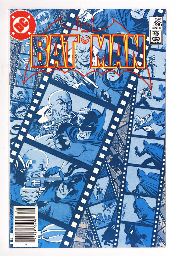 Batman Vol 1 396 NM- (9.2) (1986) Canadian Price Variant