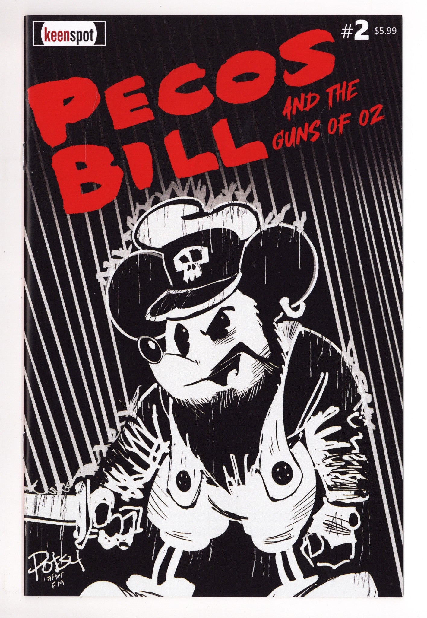 Pecos Bill & The Guns Of Oz 2 Potchak Homage Variant (2026)