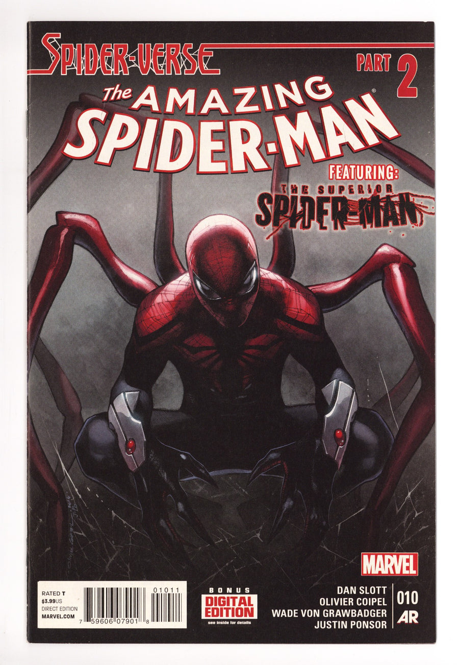 The Amazing Spider-Man Vol 3 10 VF+ (8.5) (2015) 