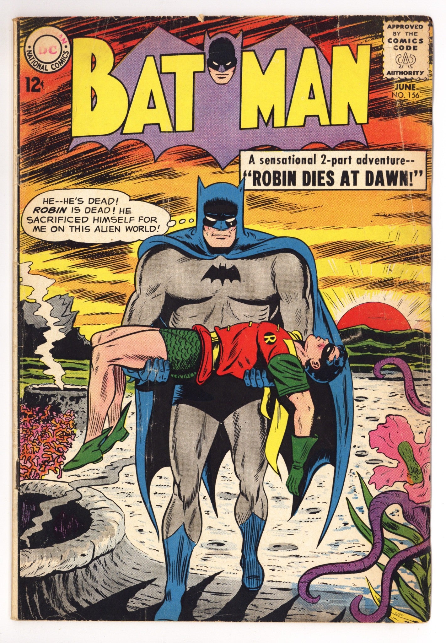 Batman Vol 1 156 VG (4.0) (1963) 
