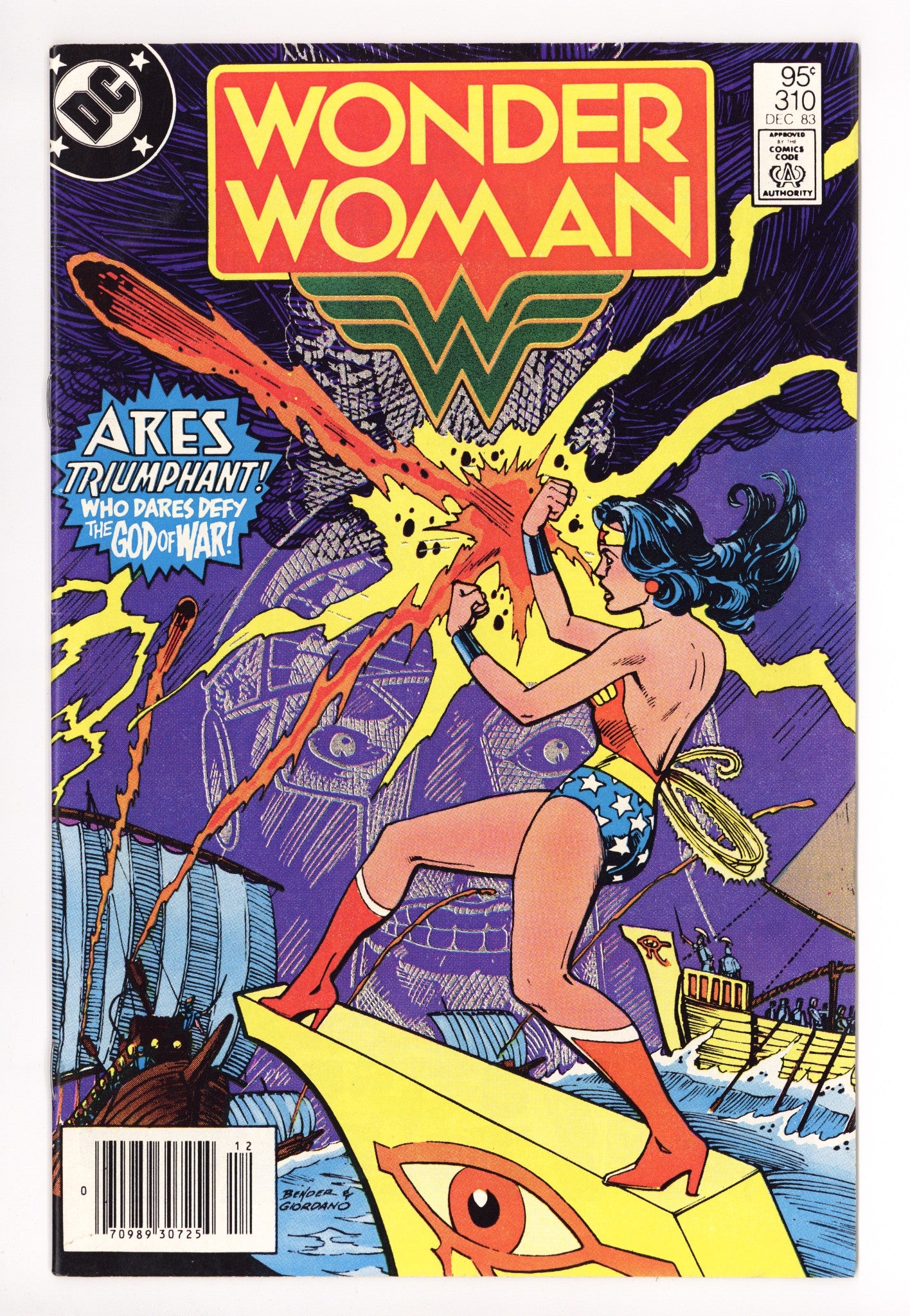 Wonder Woman Vol 1 310 VG (4.0) (1983) Canadian Price Variant 