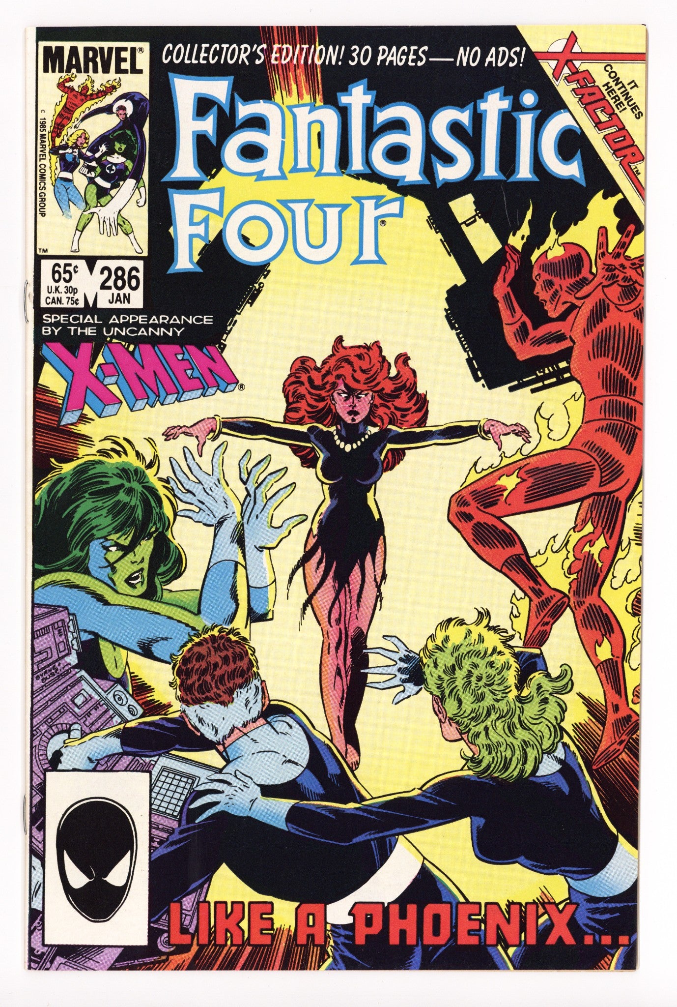 Fantastic Four Vol 1 286 Mid Grade (1986) 