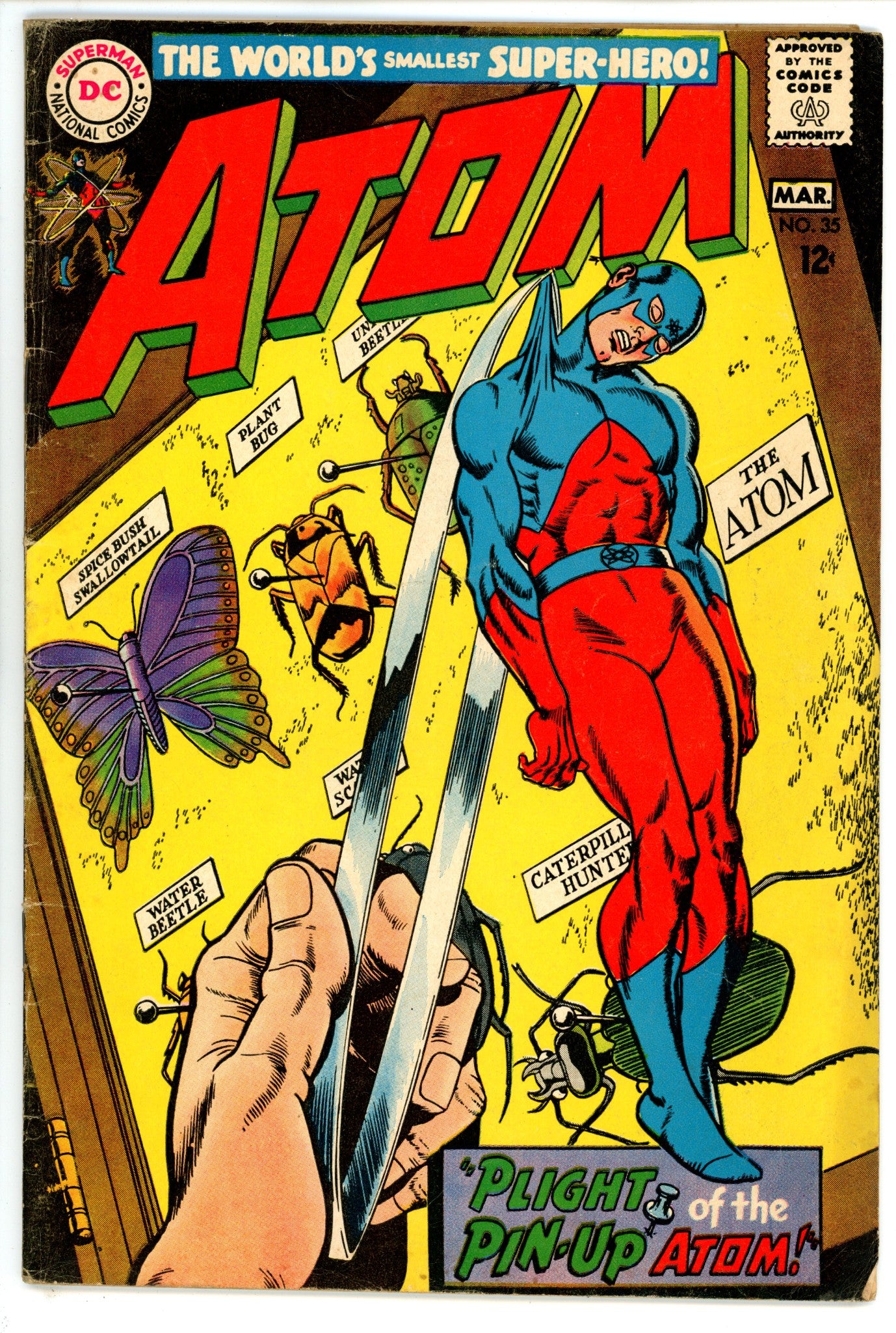 The Atom Vol 1 35 VG+ (4.5) (1968) 