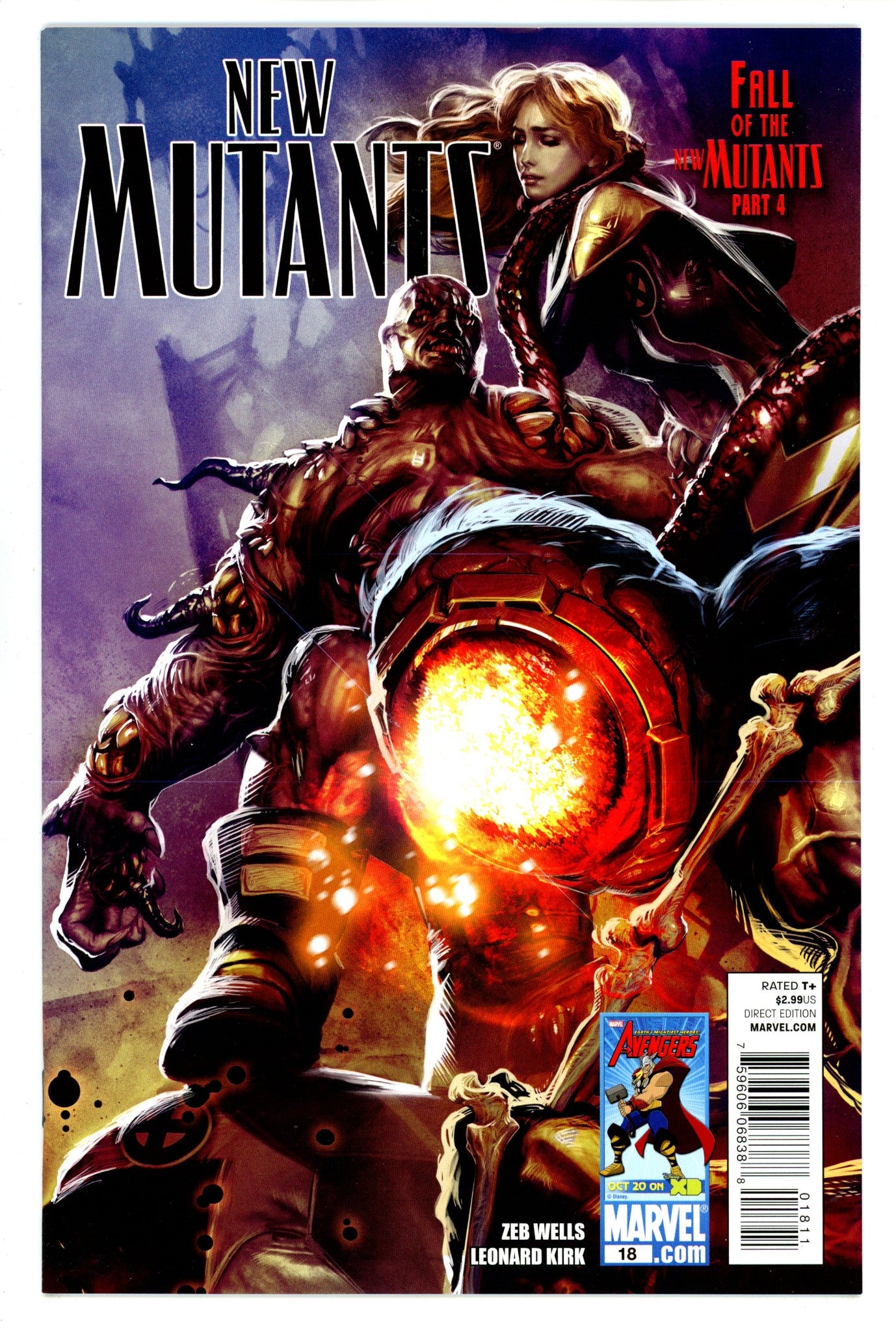 New Mutants Vol 3 18 High Grade (2010) 