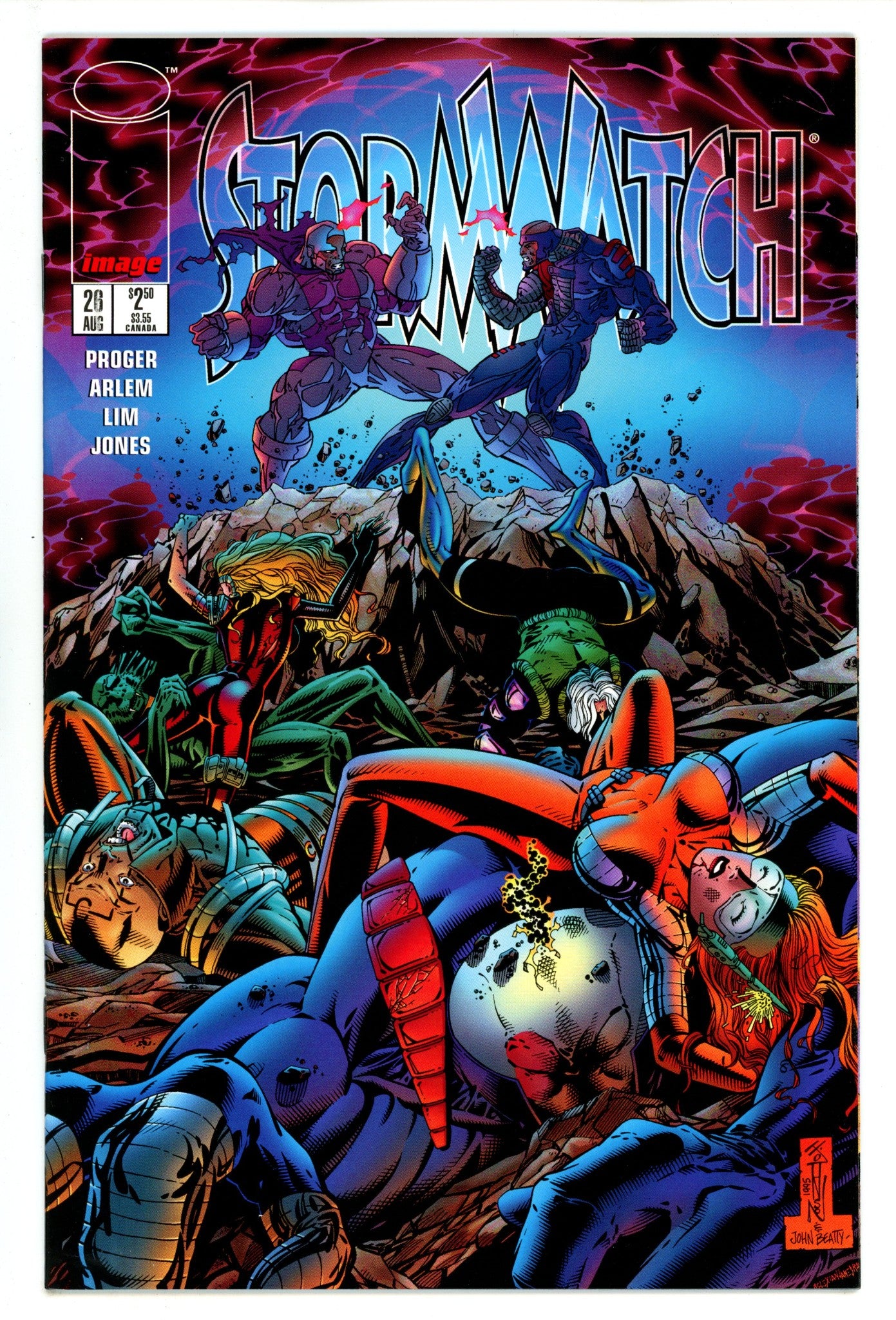 Stormwatch Vol 1 26 High Grade (1995) 