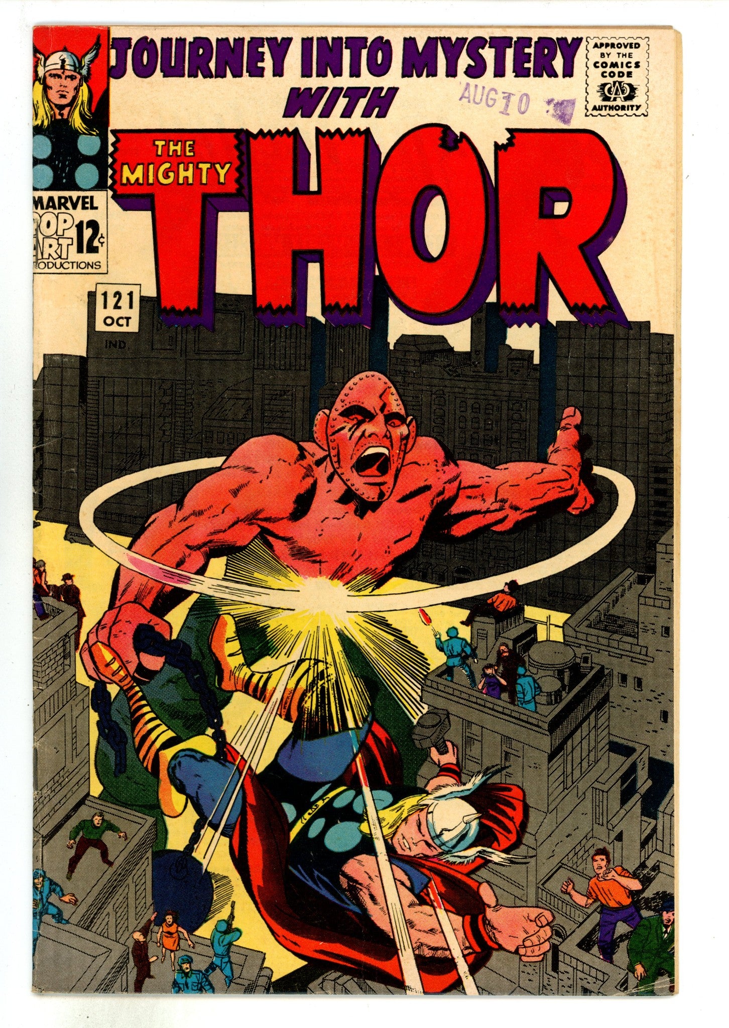 Journey into Mystery Vol 1 121 FN (6.0) (1965) 