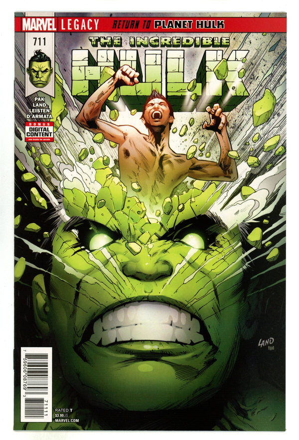 Incredible Hulk Vol 3 711 High Grade (2018)