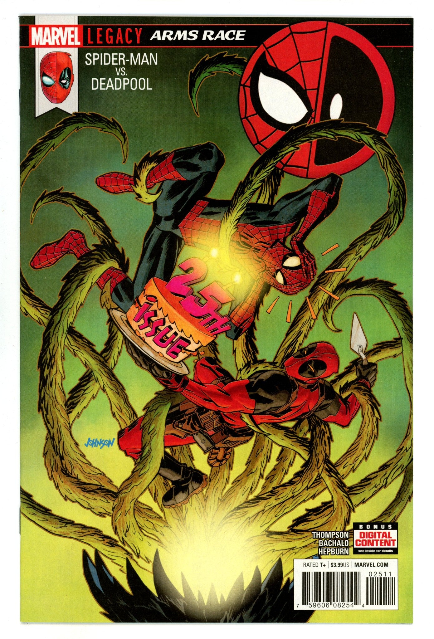 Spider-Man / Deadpool 25 High Grade (2018) 