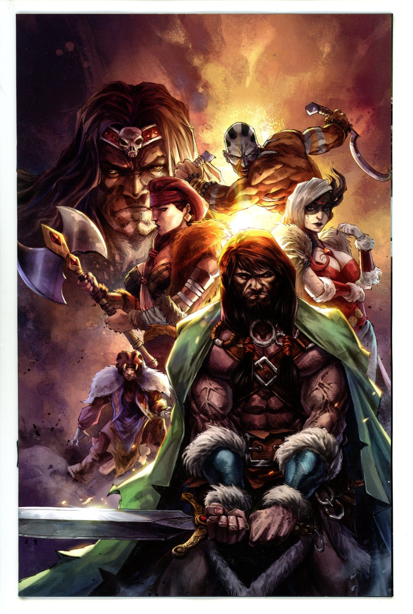 Mighty Barbarians 6 Quah Virgin Incentive Variant (2023)