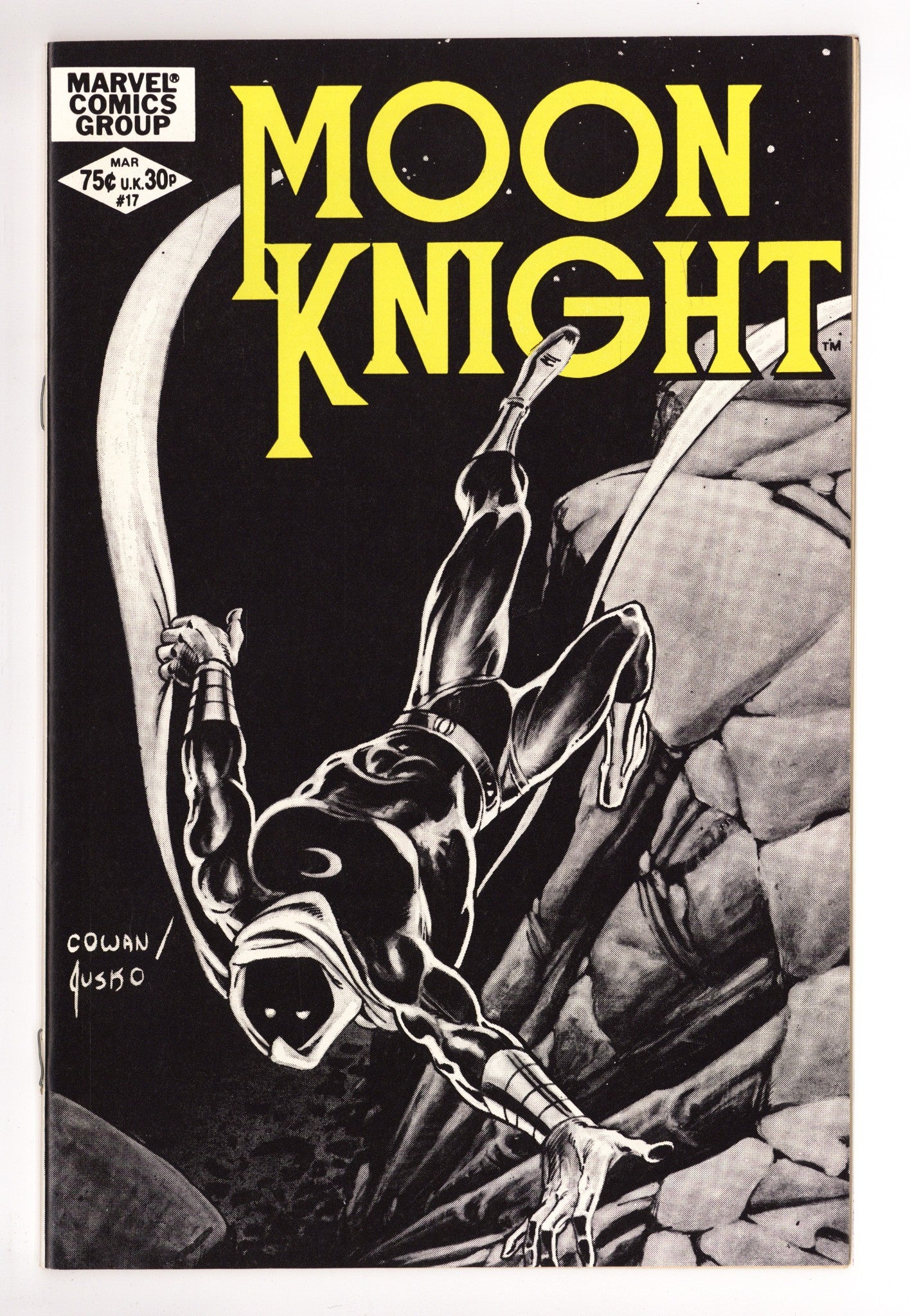 Moon Knight Vol 1 17 NM- (9.2) (1982) 