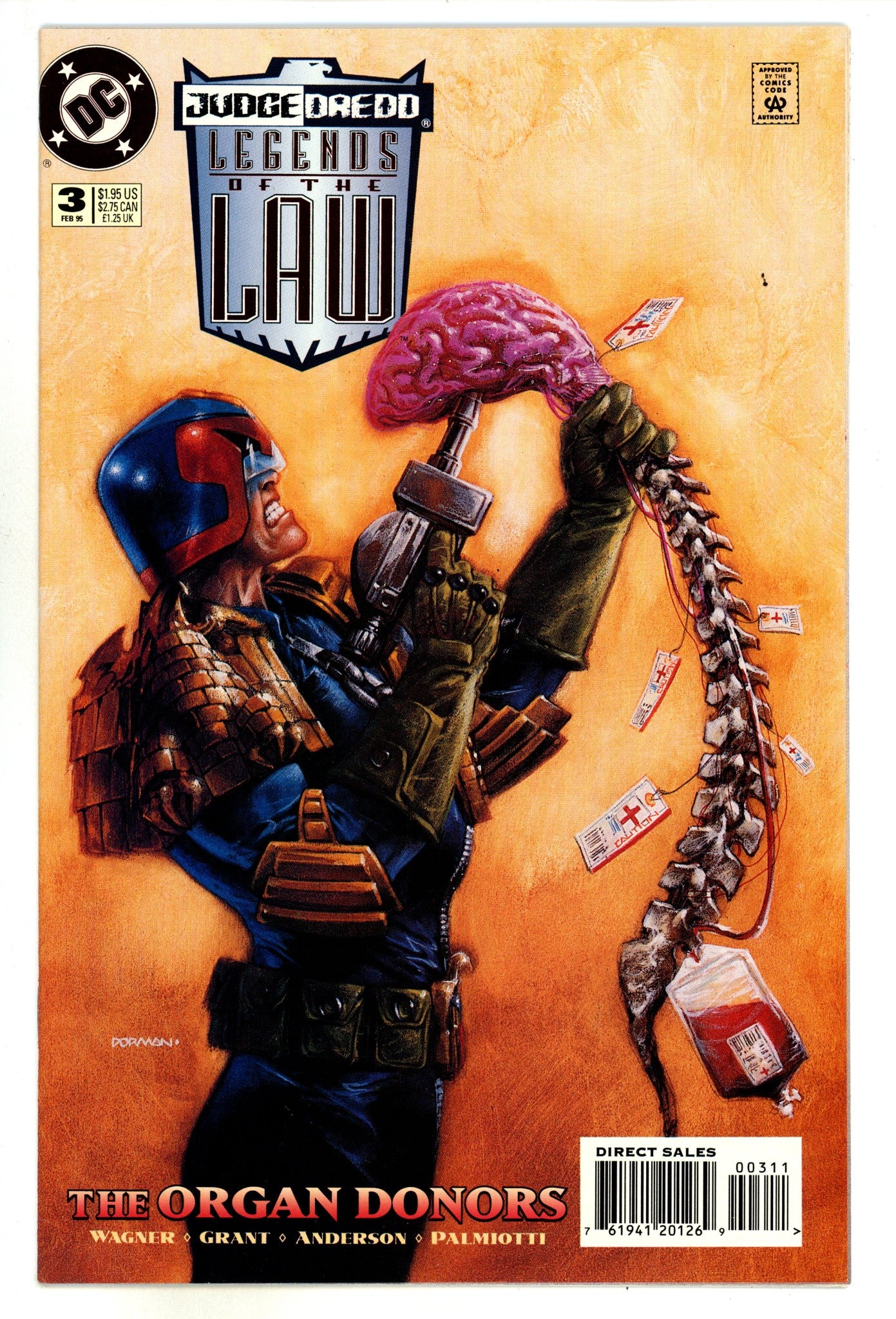 Judge Dredd: Legends of the Law 3 High Grade (1995) 