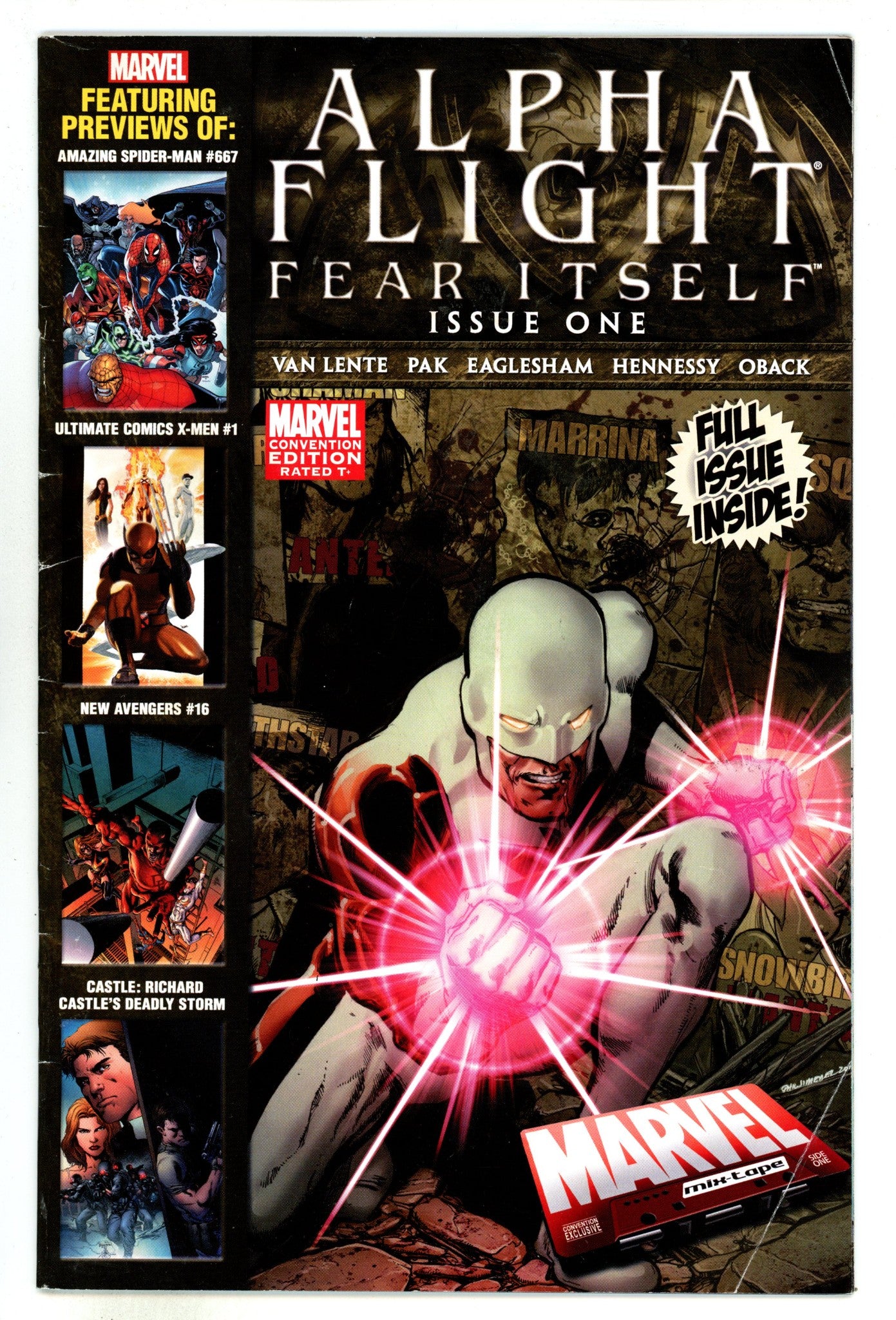 Marvel Mix-Tape FEC 2011 VG- (3.5) (2011) 