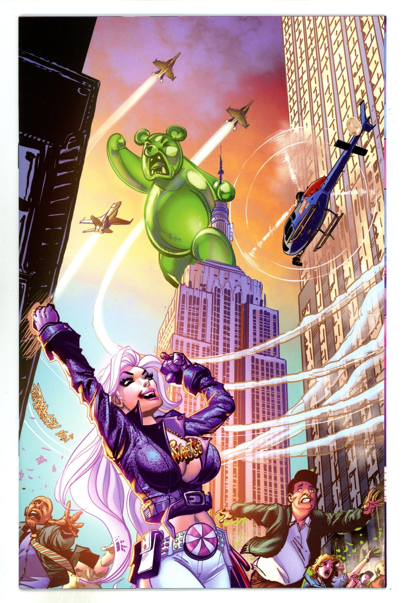 Sweetie Candy Vigilante Vol 2 5 Zornow  Virgin Incentive Variant  (2024)