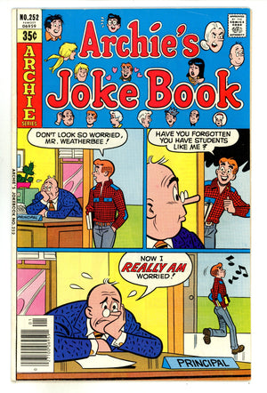 Archie's Joke Book Magazine 252 Low Grade (1979) 