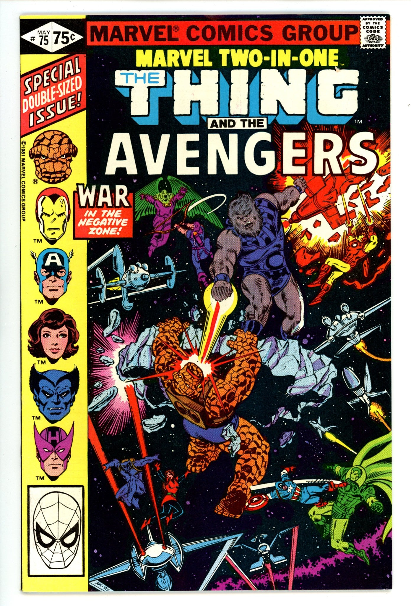 Marvel Two-in-One Vol 1 75 Mid Grade (1981) 