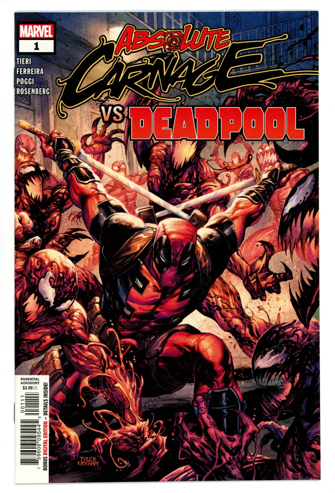 Absolute Carnage vs. Deadpool 1 High Grade (2019) 