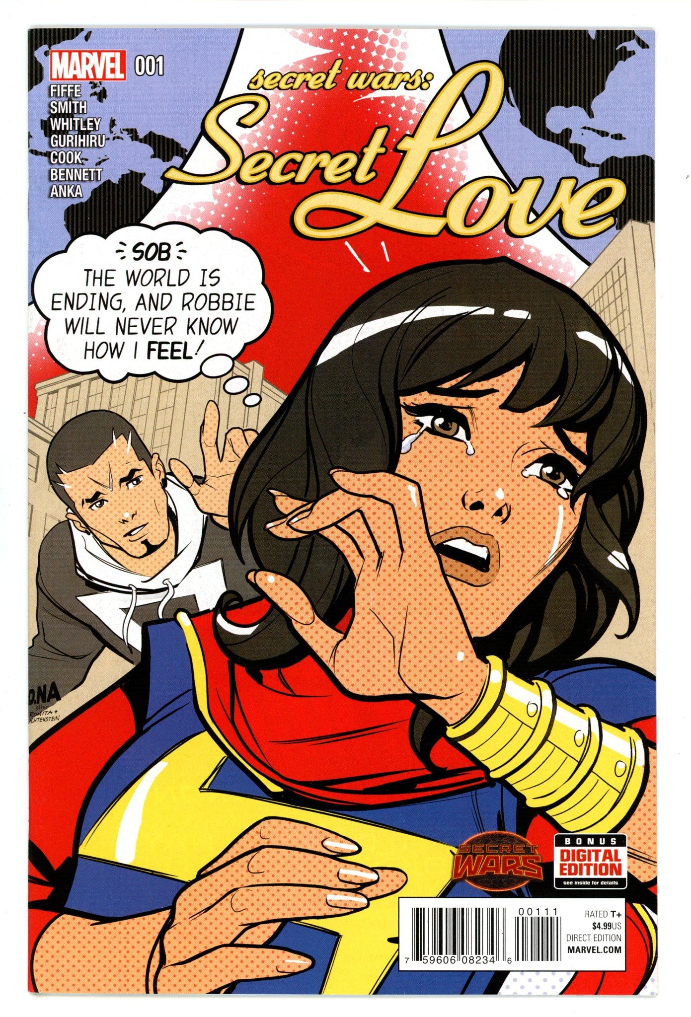 Secret Wars: Secret Love 1 High Grade (2015) 