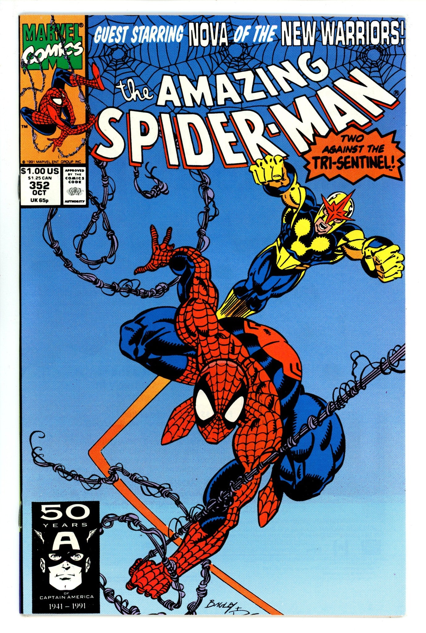 The Amazing Spider-Man Vol 1 352 NM- (9.2) (1991) 