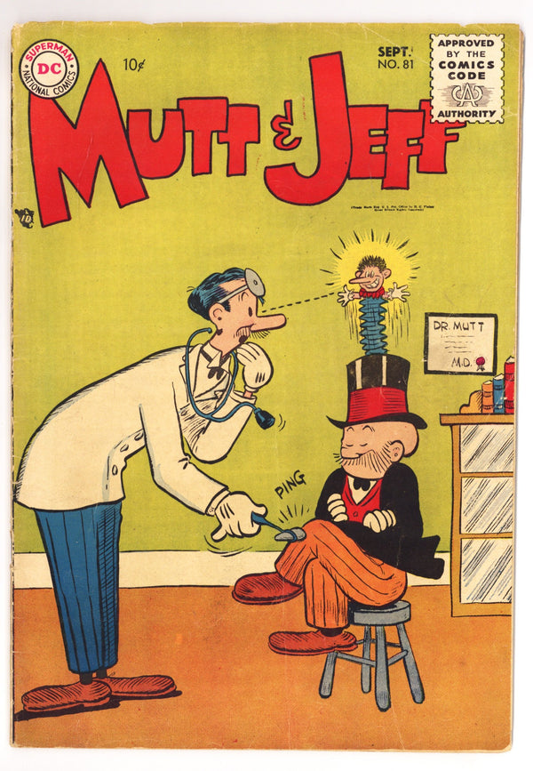 Mutt & Jeff 81 VG+ (4.5) (1955)