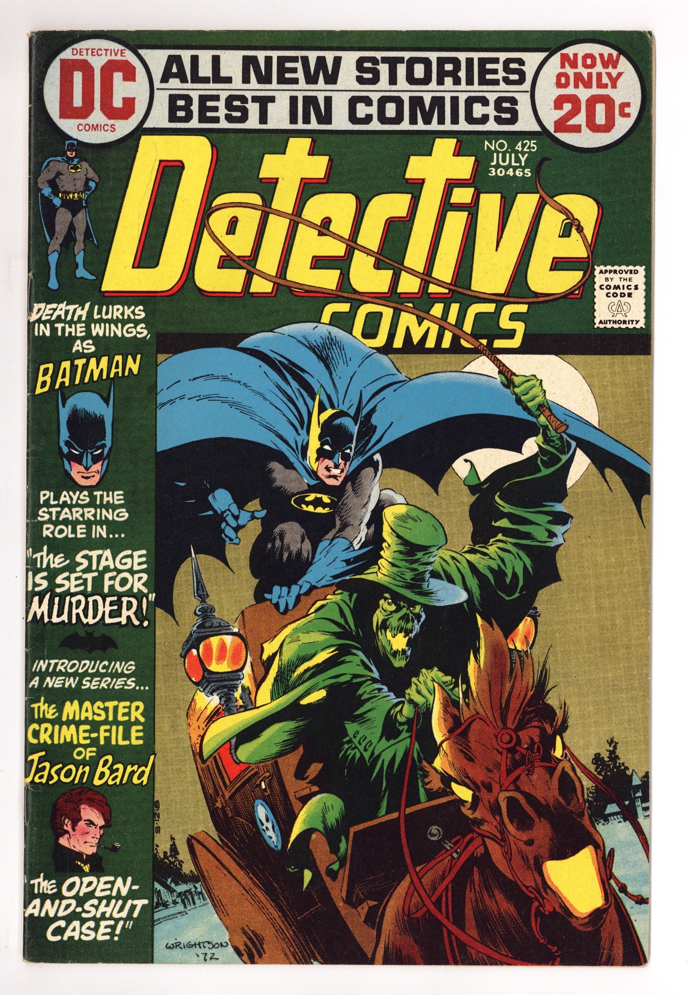 Detective Comics Vol 1 425 FN- (5.5) (1972) 