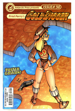 Gold Digger Vol 2 50 VF/NM (9.0) Poster Edition (1999)
