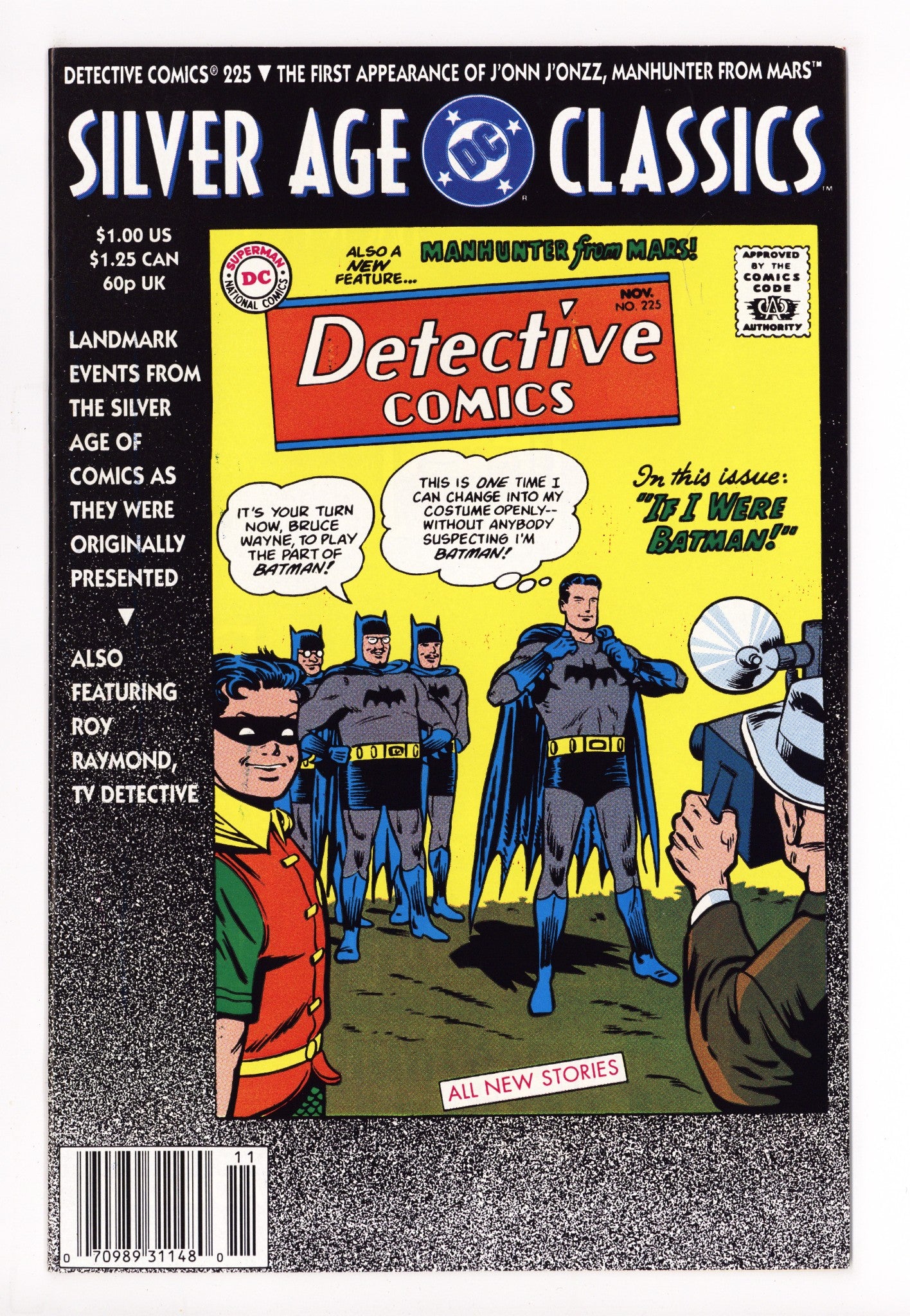DC Silver Age Classics Detective Comics 225 [nn] High Grade (1992) 