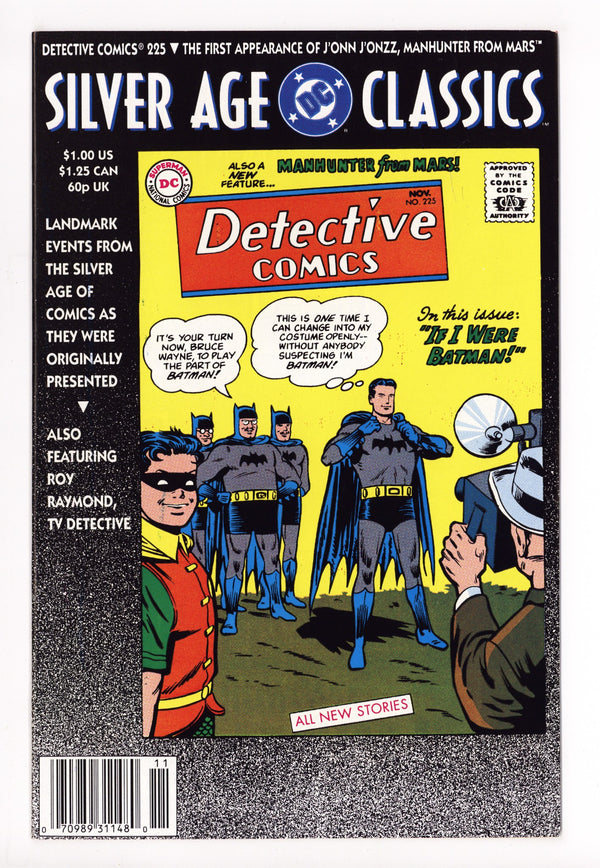DC Silver Age Classics Detective Comics 225 [nn] High Grade (1992)