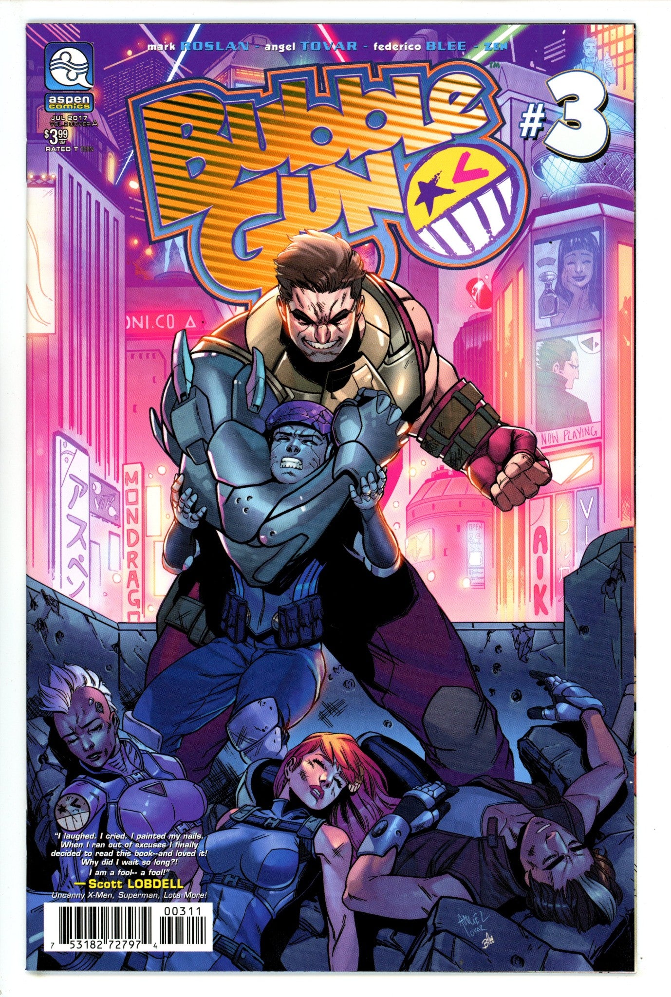 Bubblegun Vol 2 3 High Grade (2017) 