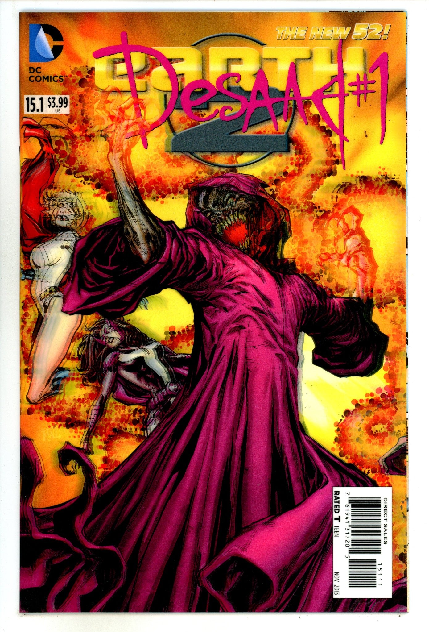 Earth 2 15.1 High Grade (2013) Lenticular Variant 