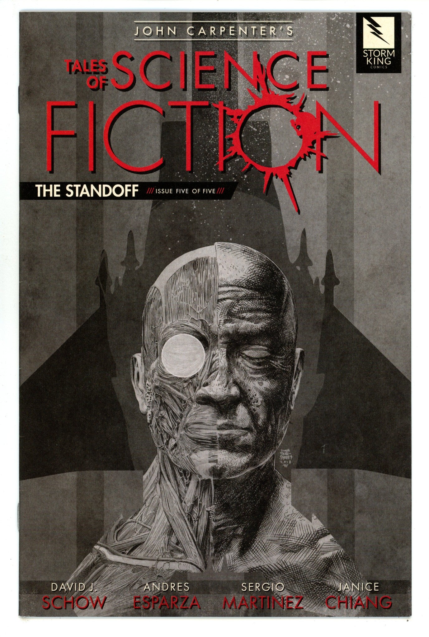 John Carpenter's Tales of Science Fiction: The Standoff 5 High Grade (2018) Bradstreet B&W Variant 