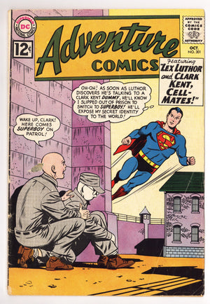 Adventure Comics Vol 1 301 VG- (3.5) (1962)