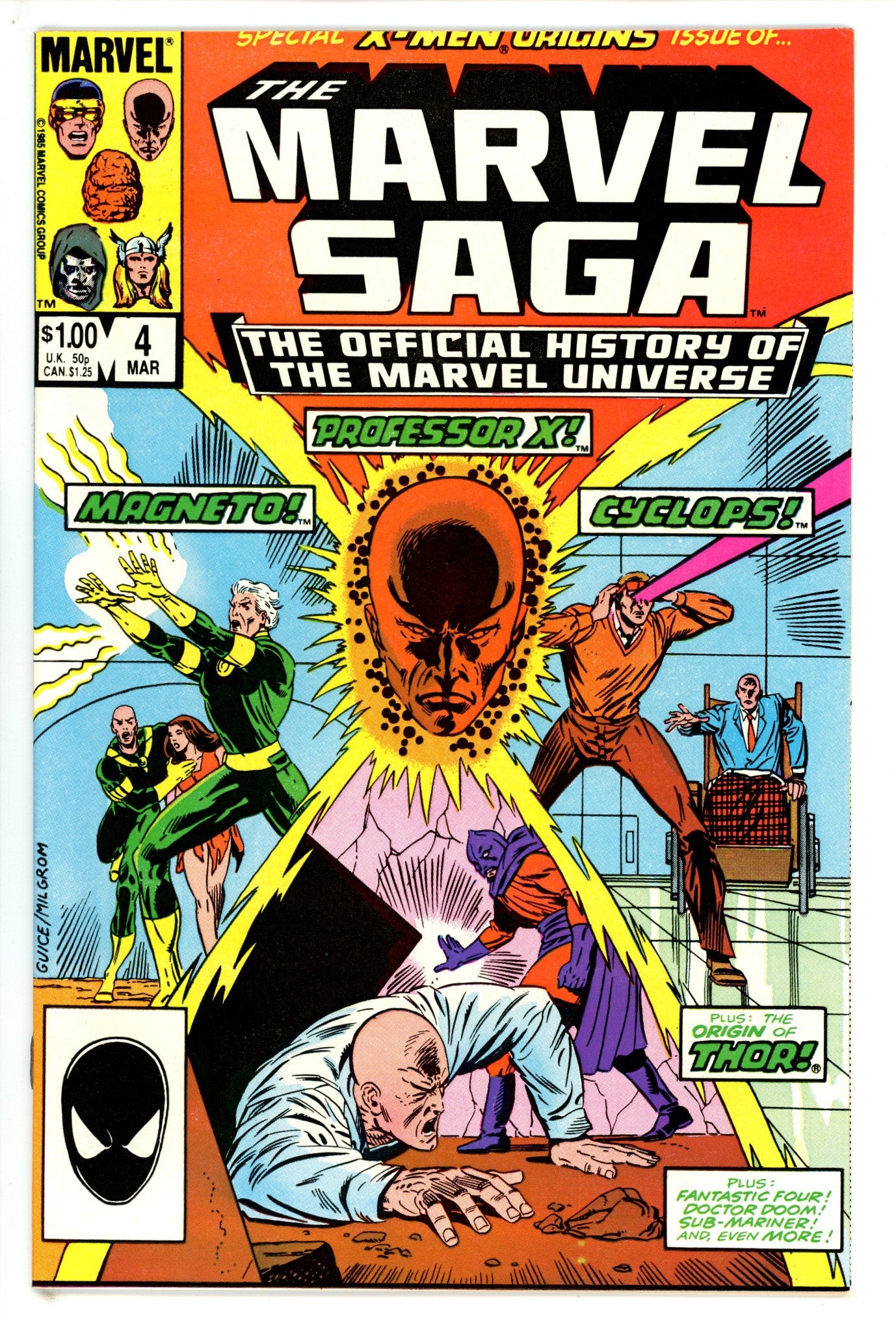 The Marvel Saga the Official History of the Marvel Universe 4 (1986)