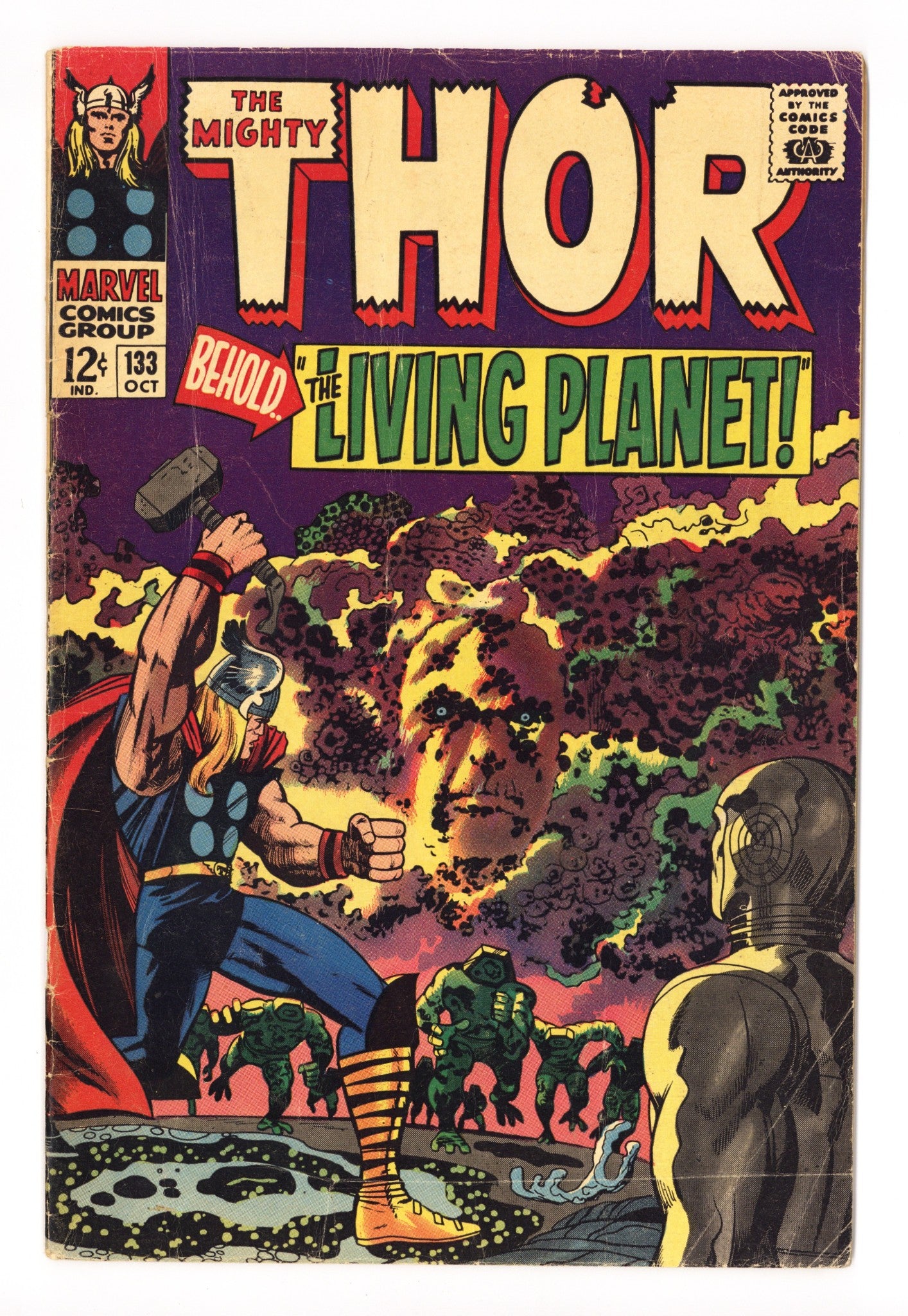 Thor Vol 1 133 VG- (3.5) (1966) 