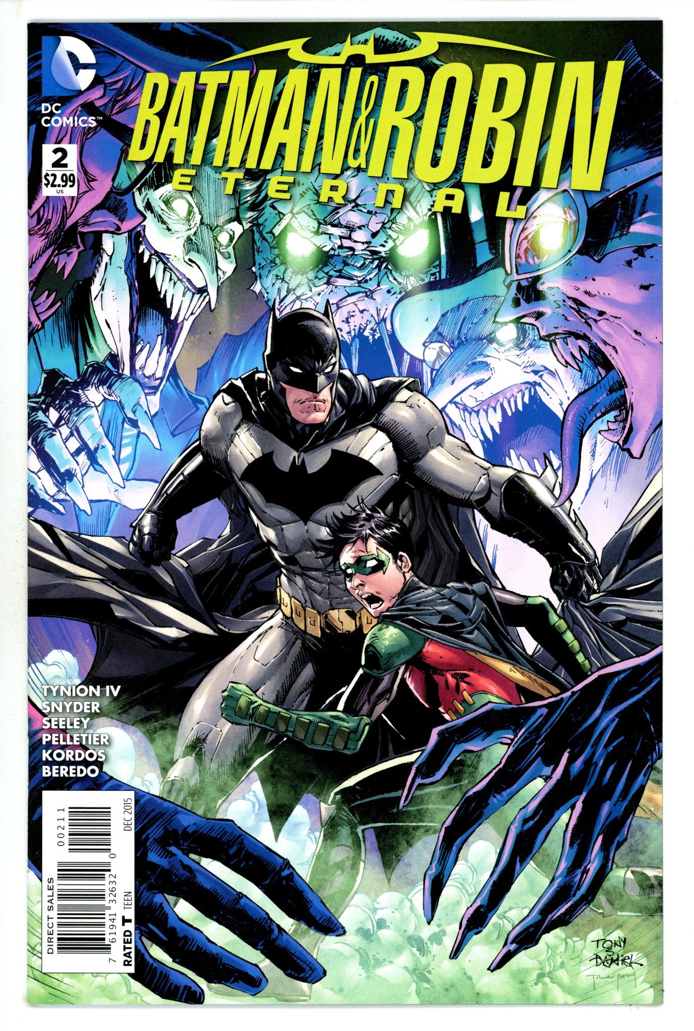 Batman and Robin Eternal 2 High Grade (2015) 