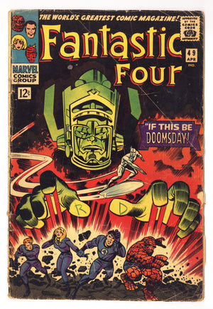 Fantastic Four Vol 1 49  GD (2.0) Page Missing  (1966)