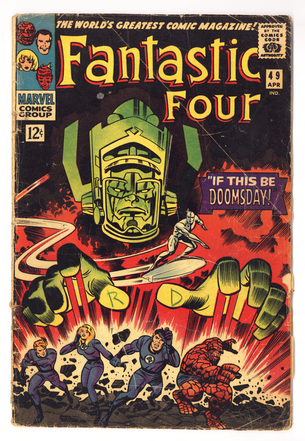 Fantastic Four Vol 1 49  GD (2.0) Page Missing  (1966)
