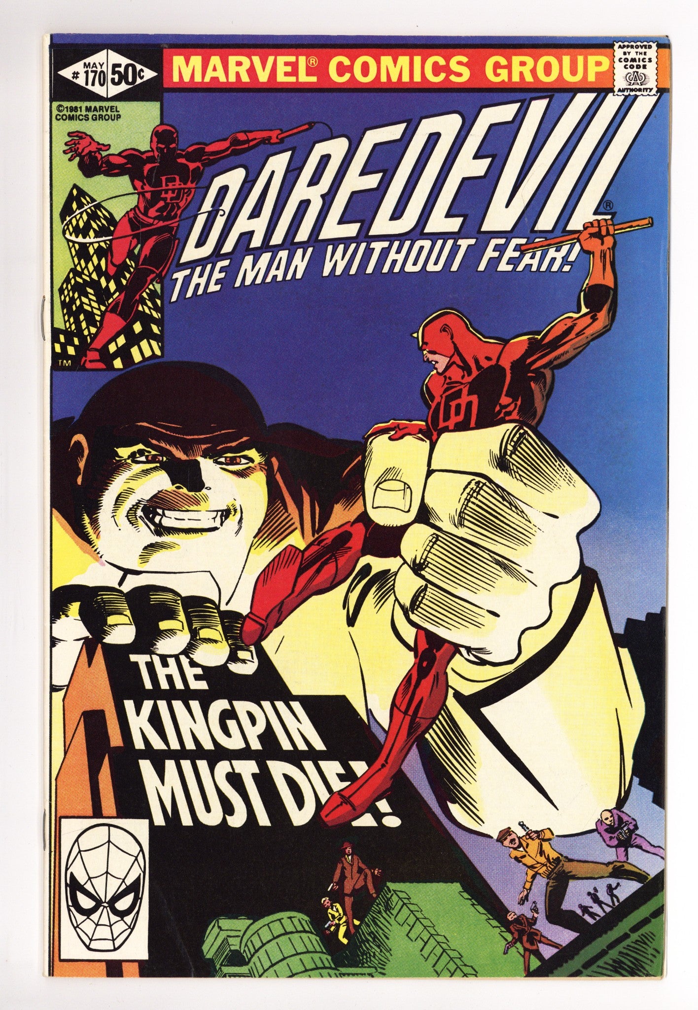 Daredevil Vol 1 170 FN (6.0) (1981) 