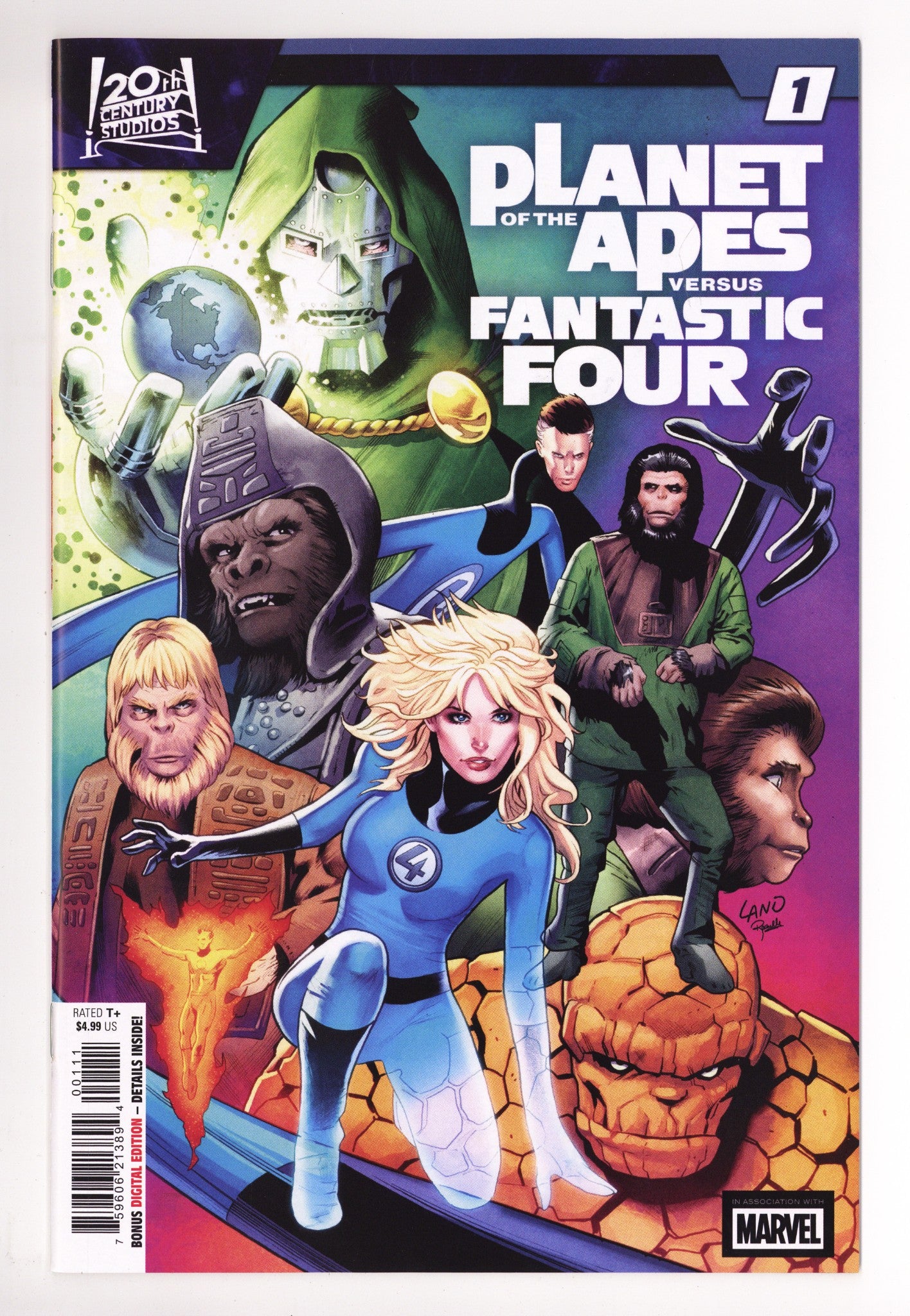 Planet Of The Apes Vs. Fantastic Four 1 (2026)