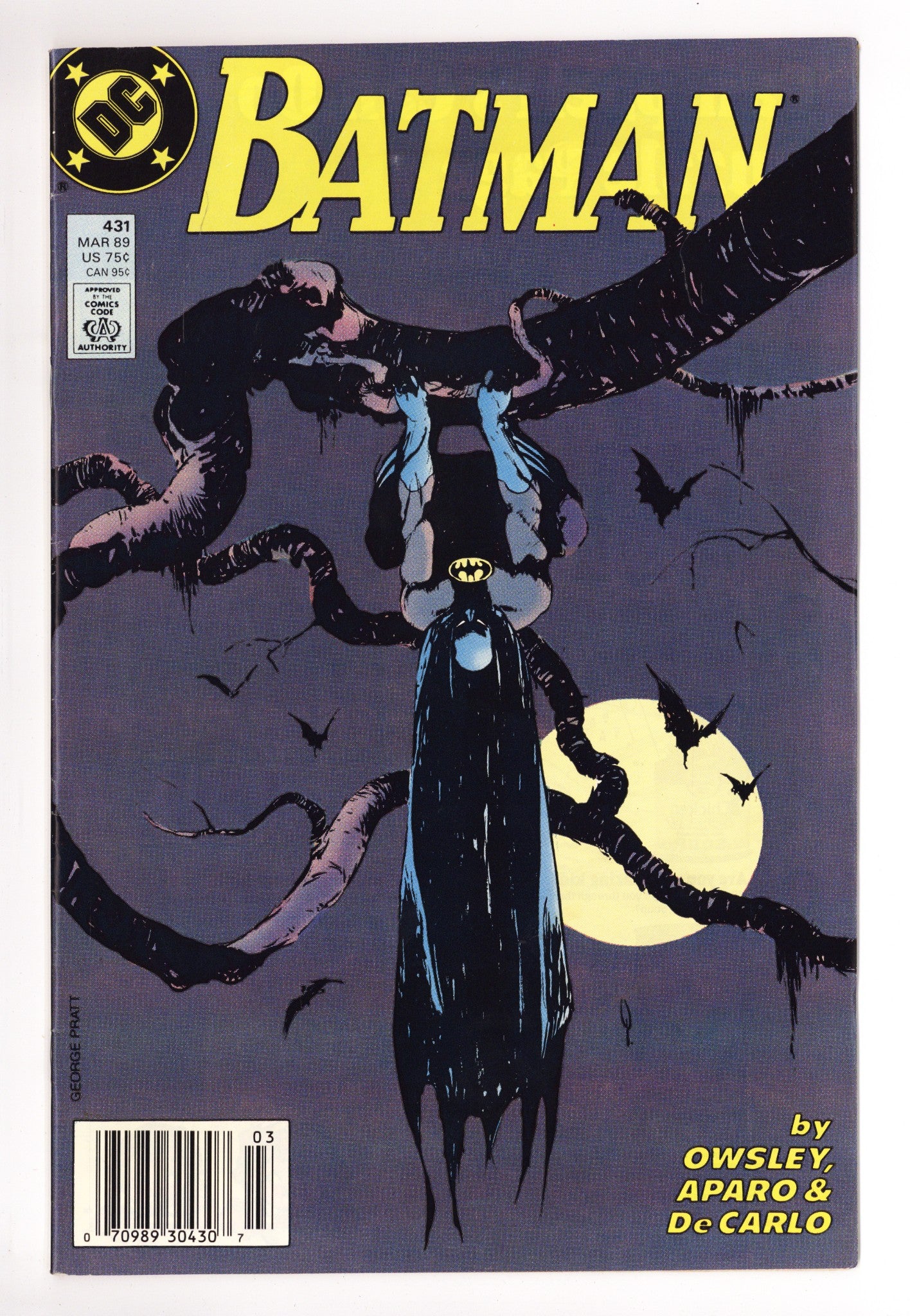 Batman Vol 1 431 Low Grade (1989) Newsstand 