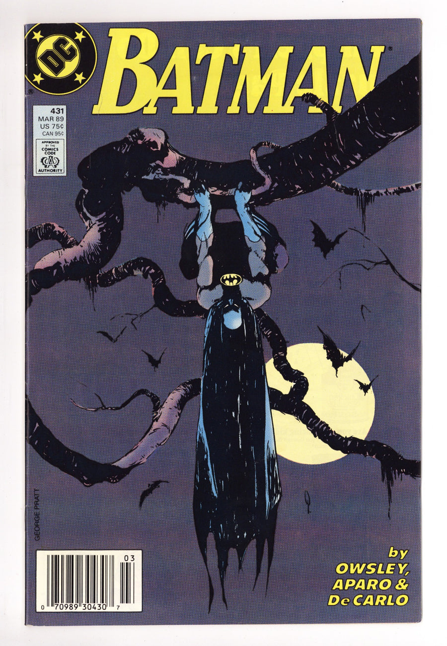 Batman Vol 1 431 Low Grade (1989) Newsstand 