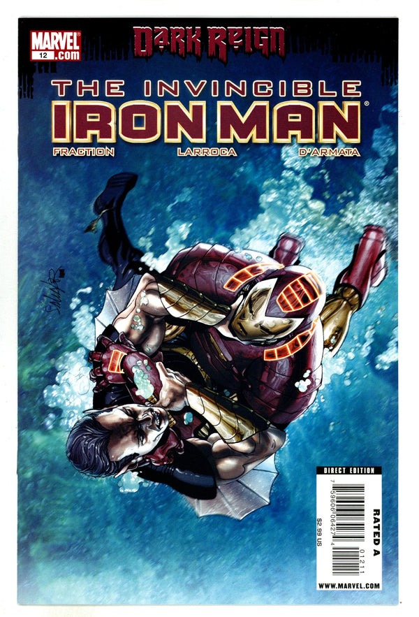 Invincible Iron Man Vol 1 12 High Grade (2009)