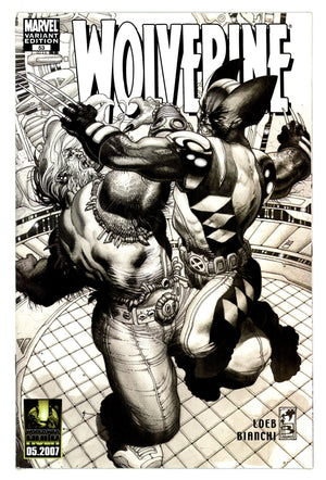 Wolverine Vol 3 53 High Grade (2007) B&W Variant