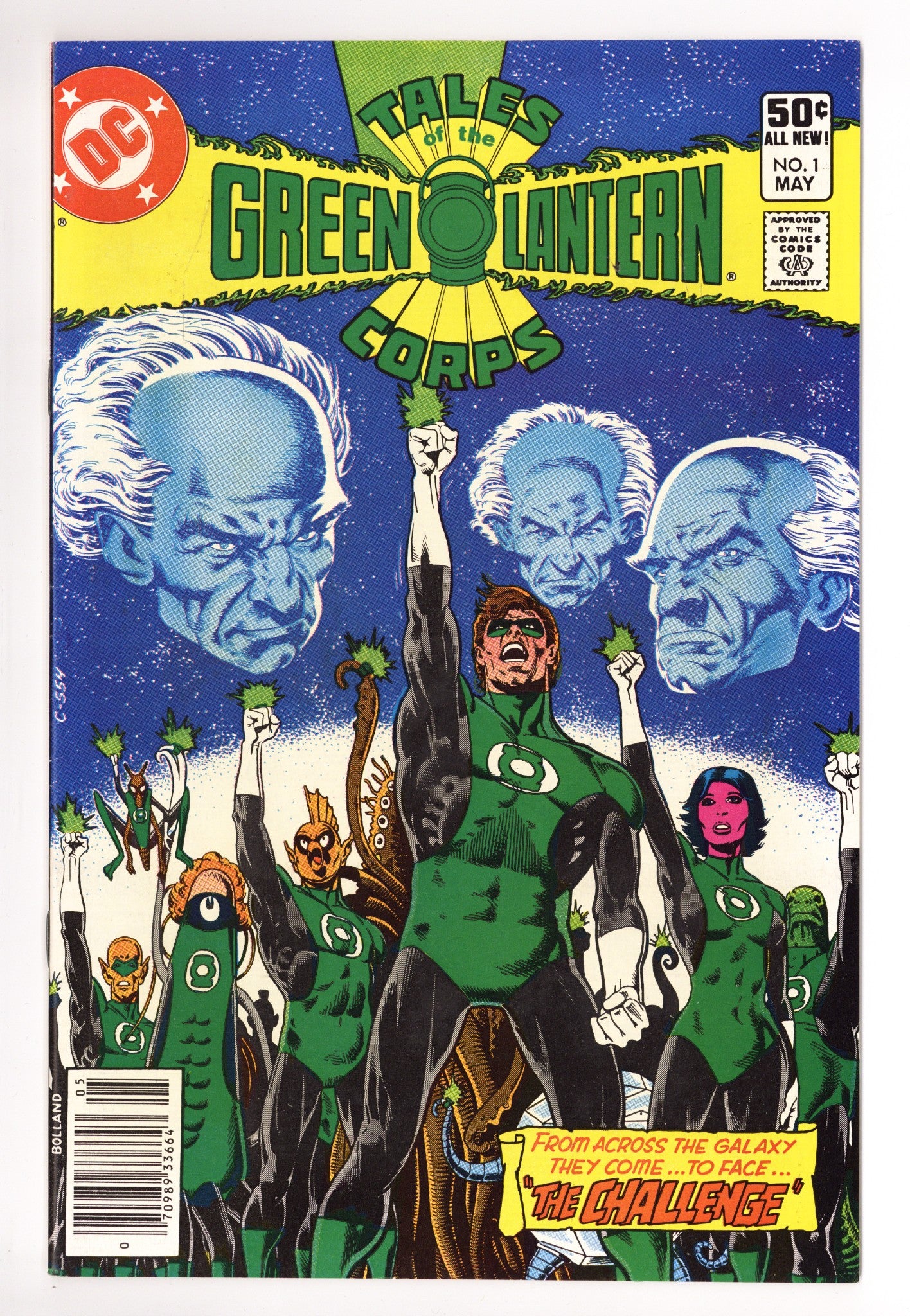 Tales of the Green Lantern Corps 1 Mid Grade (1981) Newsstand 