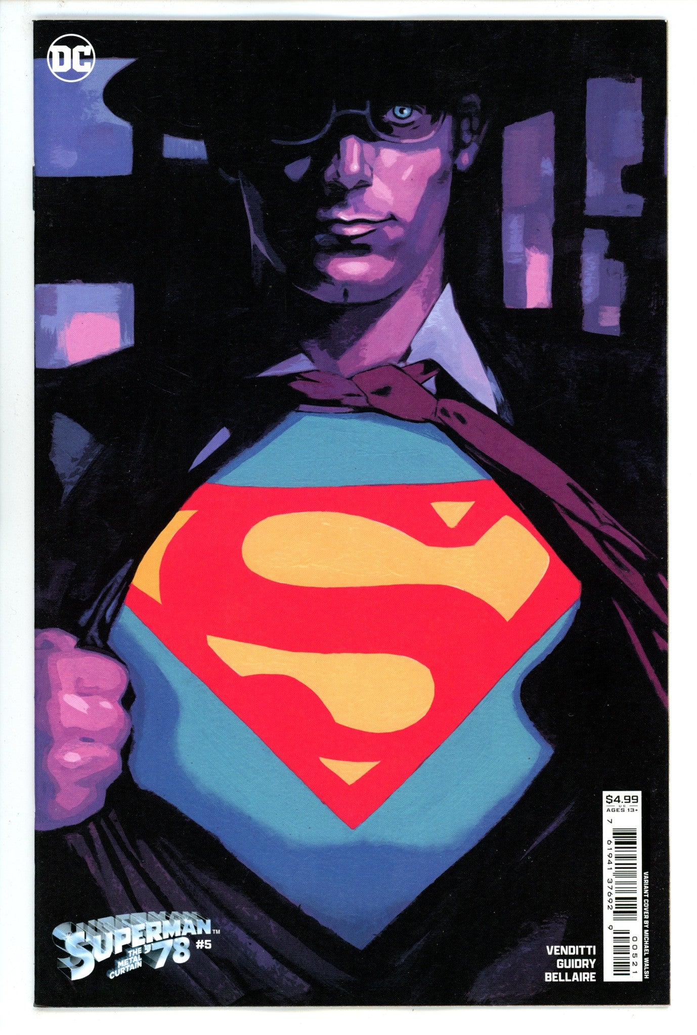 Superman 78 The Metal Curtain 5 Walsh Variant (2024)