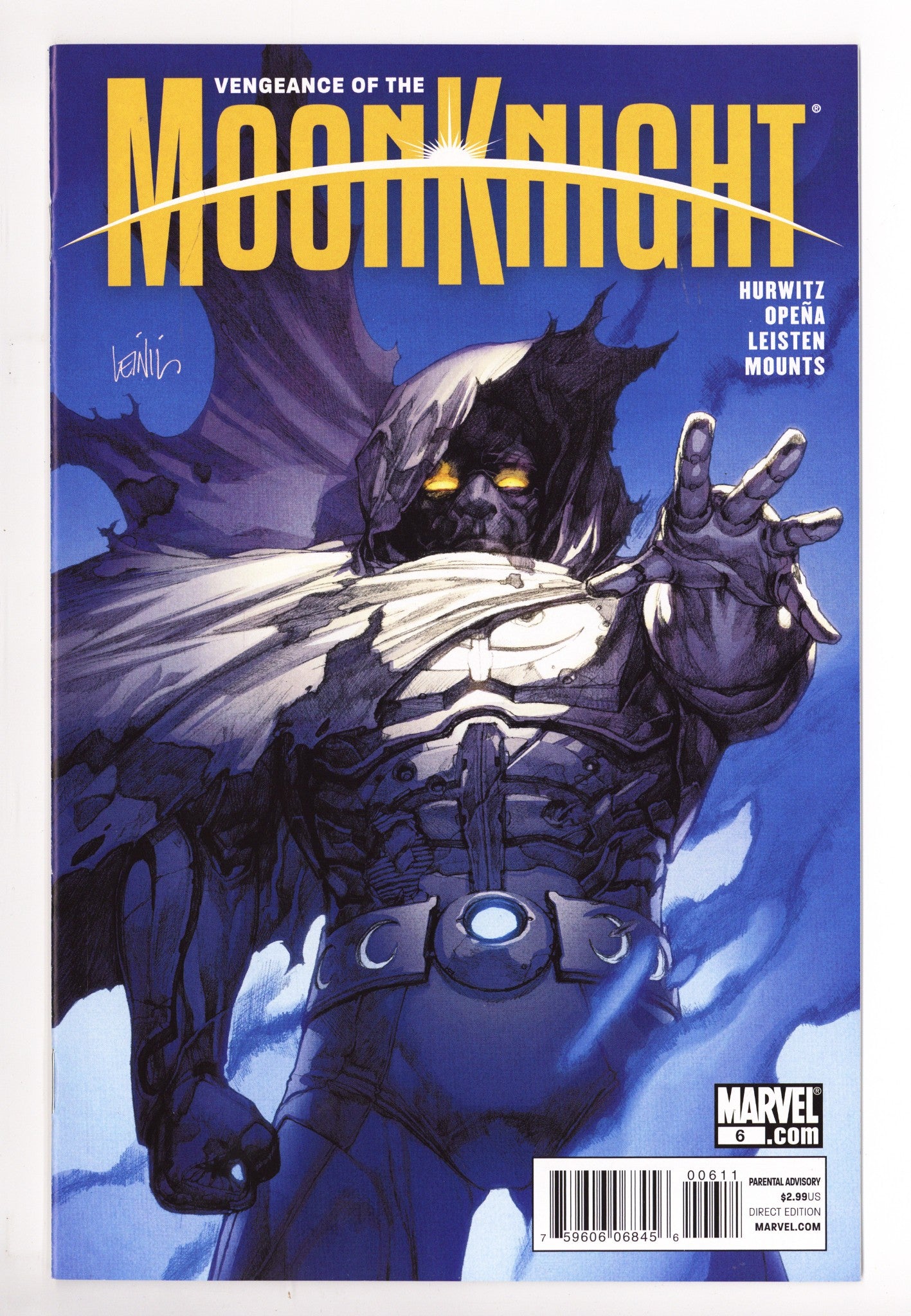 Vengeance of the Moon Knight Vol 1 6 High Grade (2010) 