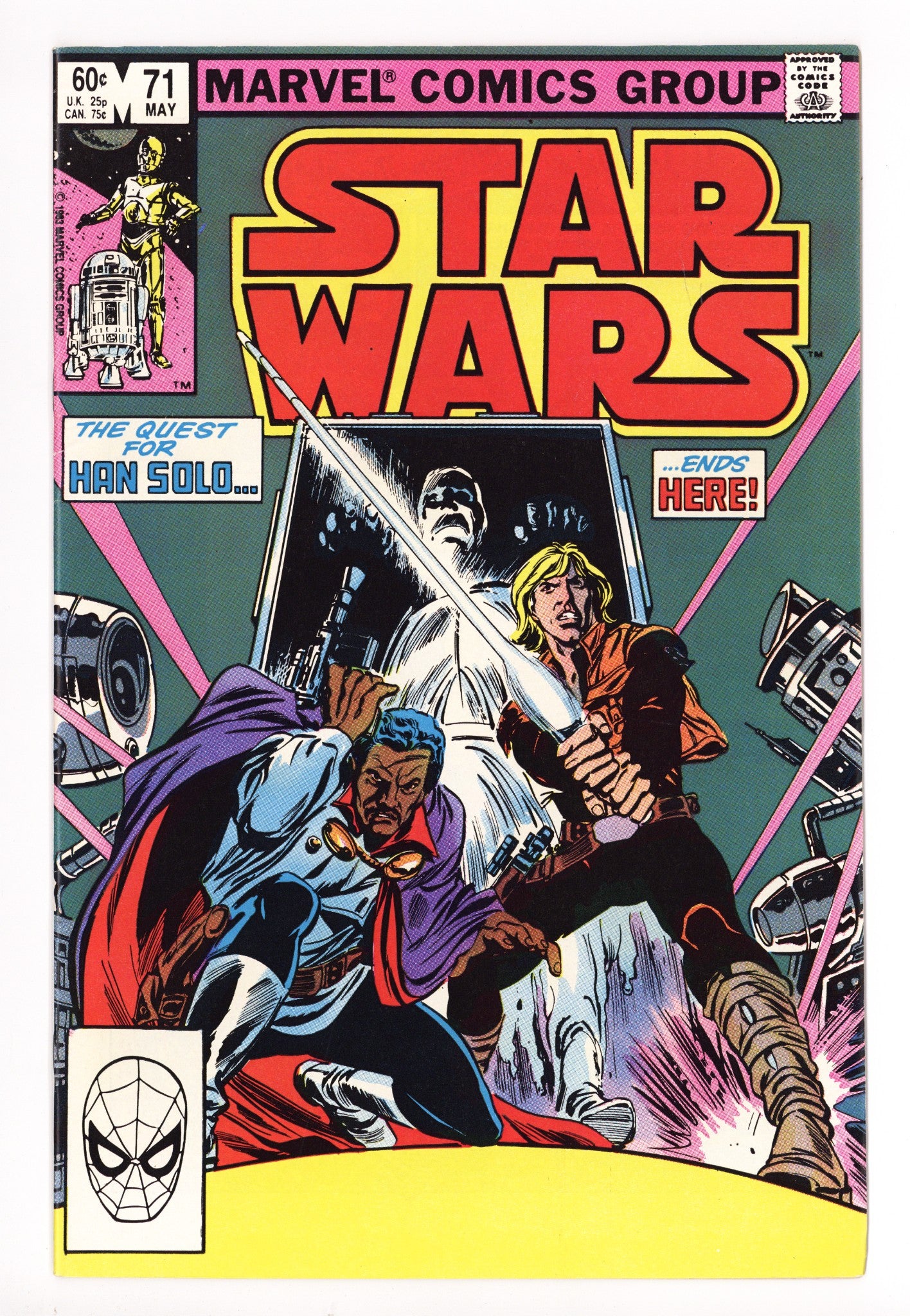 Star Wars Vol 1 71 VF+ (8.5) (1983) 